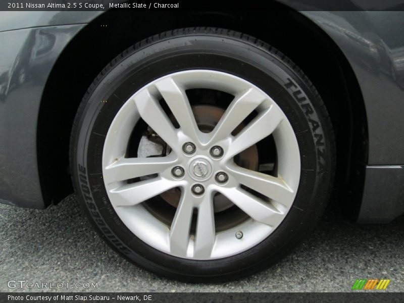 Metallic Slate / Charcoal 2011 Nissan Altima 2.5 S Coupe