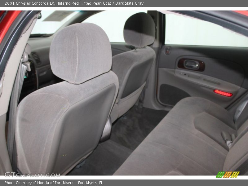 Inferno Red Tinted Pearl Coat / Dark Slate Gray 2001 Chrysler Concorde LX