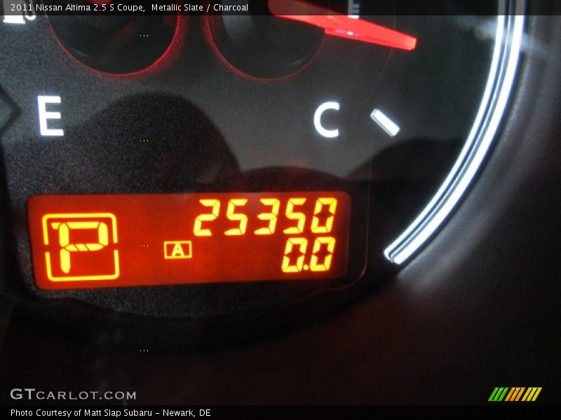 Metallic Slate / Charcoal 2011 Nissan Altima 2.5 S Coupe
