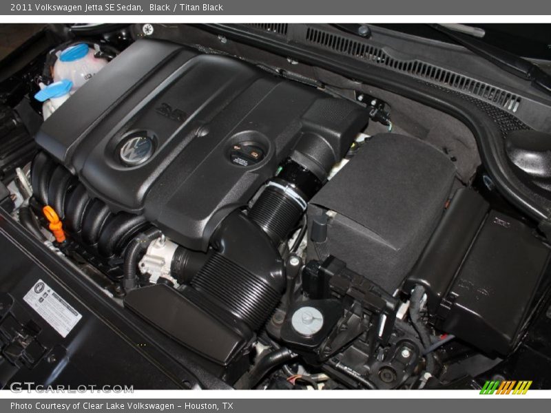 Black / Titan Black 2011 Volkswagen Jetta SE Sedan