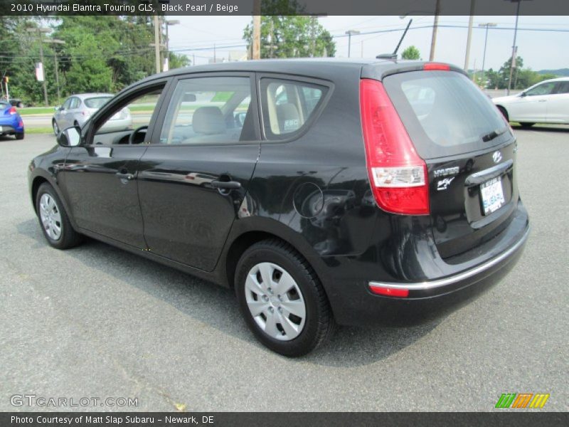 Black Pearl / Beige 2010 Hyundai Elantra Touring GLS