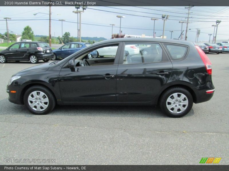 Black Pearl / Beige 2010 Hyundai Elantra Touring GLS