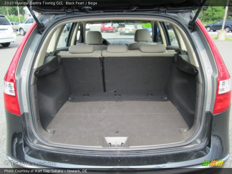 Black Pearl / Beige 2010 Hyundai Elantra Touring GLS