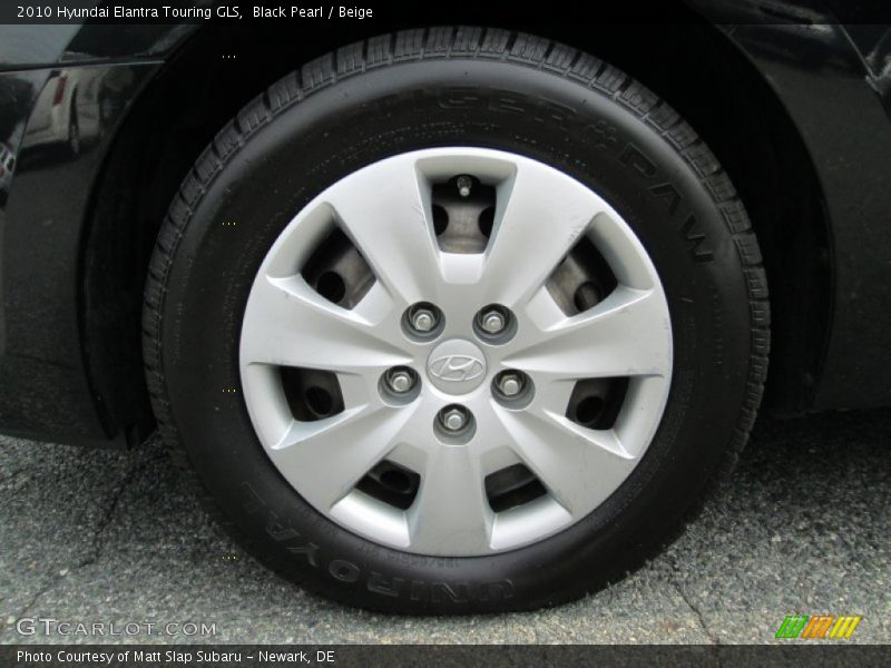 Black Pearl / Beige 2010 Hyundai Elantra Touring GLS
