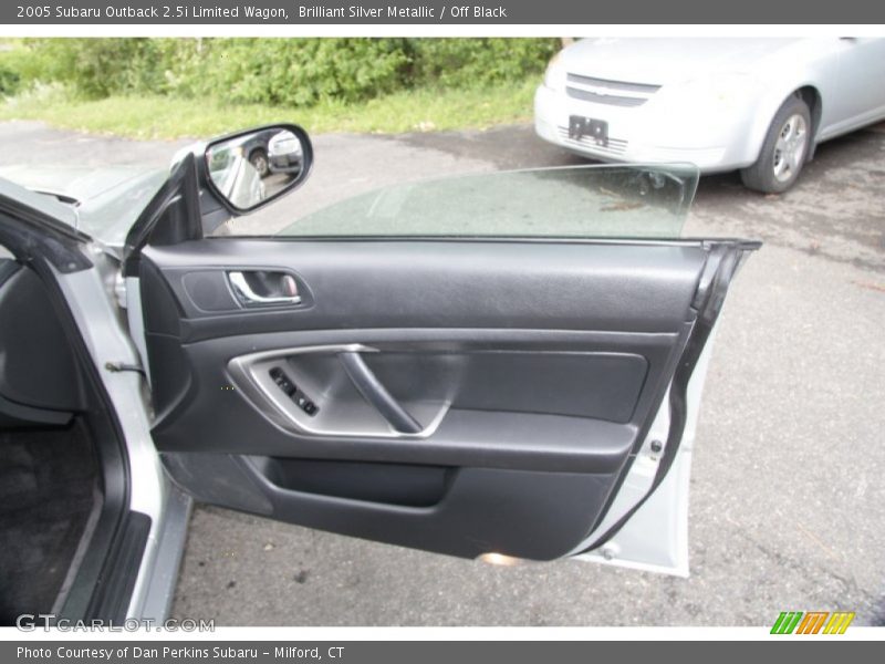 Brilliant Silver Metallic / Off Black 2005 Subaru Outback 2.5i Limited Wagon