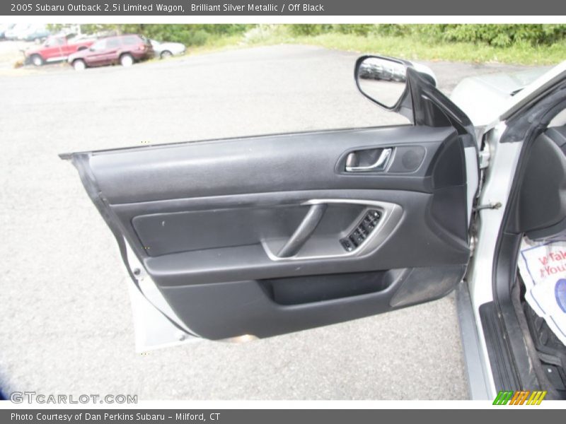 Brilliant Silver Metallic / Off Black 2005 Subaru Outback 2.5i Limited Wagon