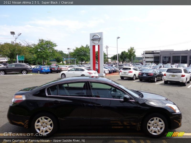 Super Black / Charcoal 2012 Nissan Altima 2.5 S