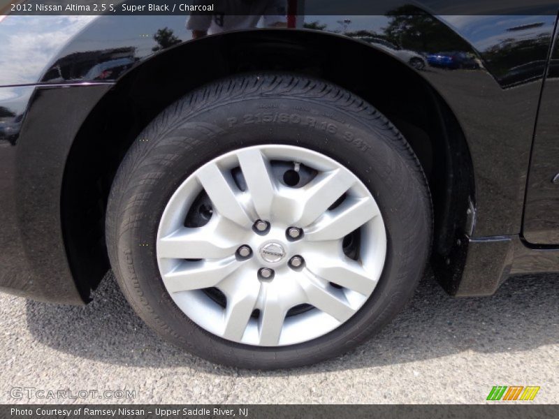 Super Black / Charcoal 2012 Nissan Altima 2.5 S