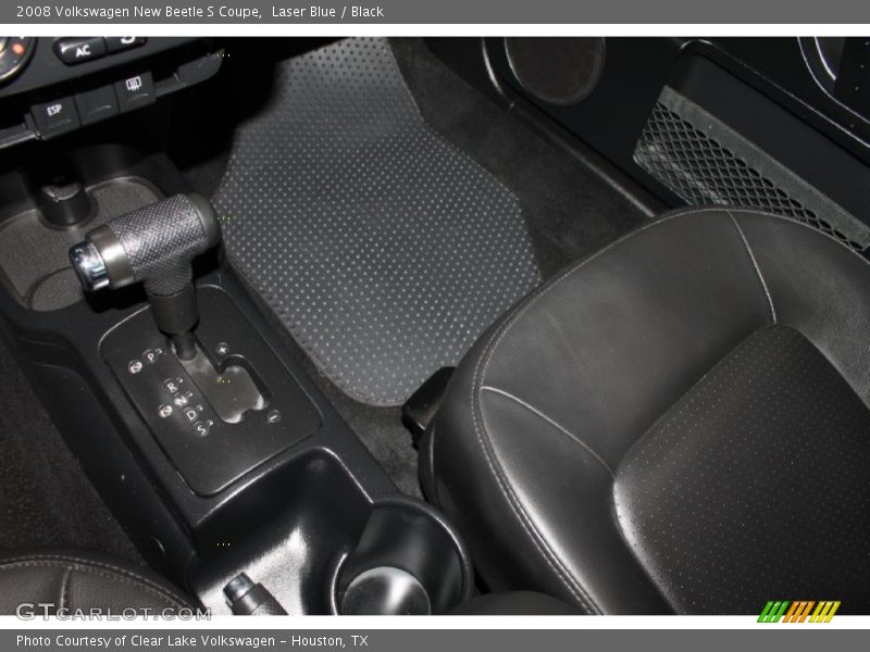 Laser Blue / Black 2008 Volkswagen New Beetle S Coupe