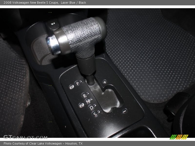 Laser Blue / Black 2008 Volkswagen New Beetle S Coupe