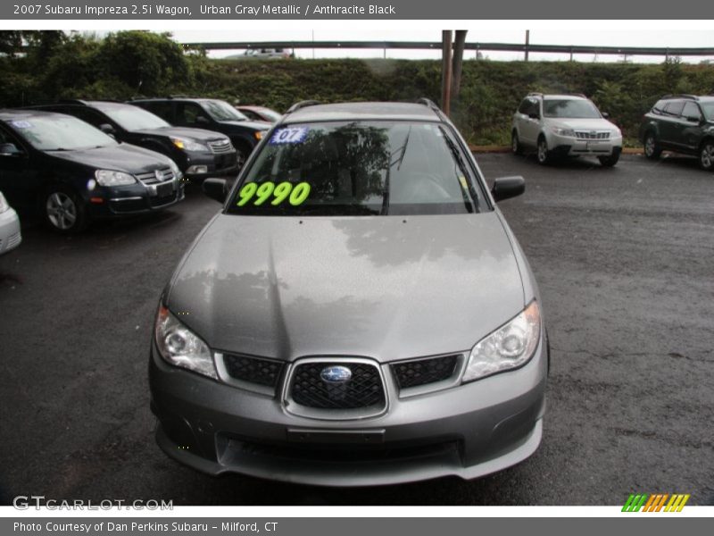 Urban Gray Metallic / Anthracite Black 2007 Subaru Impreza 2.5i Wagon