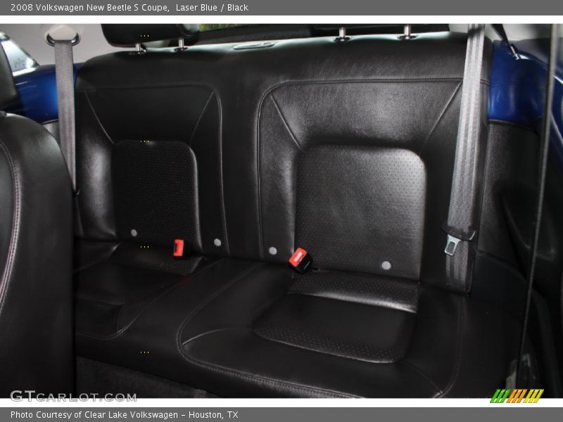 Laser Blue / Black 2008 Volkswagen New Beetle S Coupe
