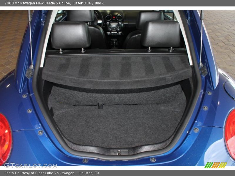 Laser Blue / Black 2008 Volkswagen New Beetle S Coupe