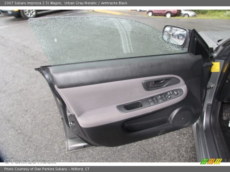 Urban Gray Metallic / Anthracite Black 2007 Subaru Impreza 2.5i Wagon