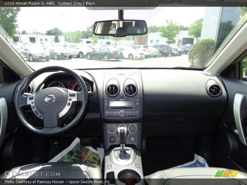 Gotham Gray / Black 2010 Nissan Rogue SL AWD