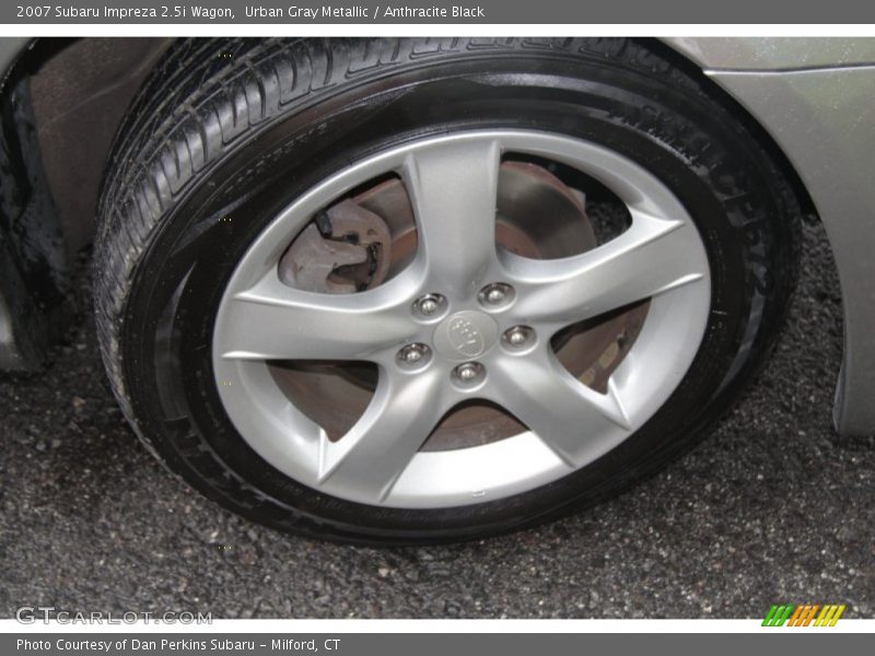 Urban Gray Metallic / Anthracite Black 2007 Subaru Impreza 2.5i Wagon