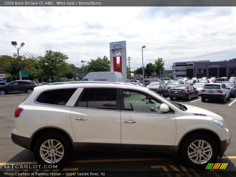 White Opal / Ebony/Ebony 2008 Buick Enclave CX AWD