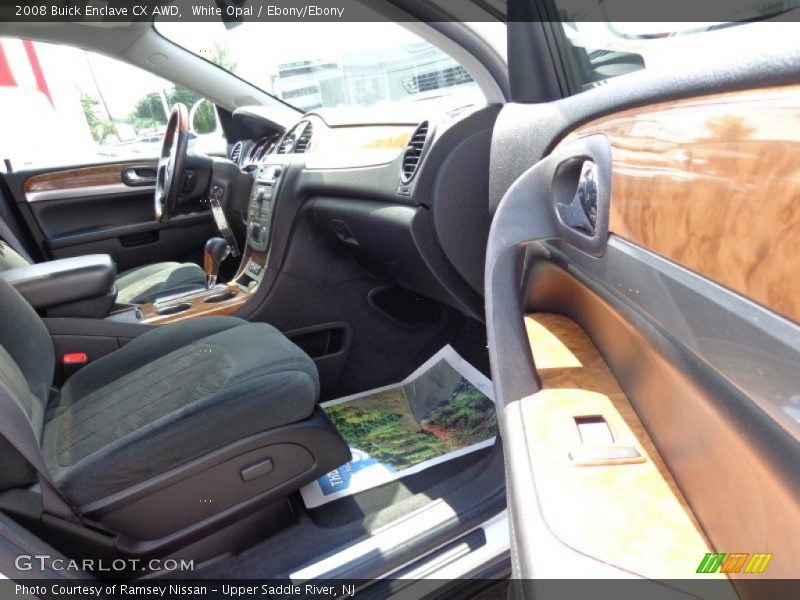 White Opal / Ebony/Ebony 2008 Buick Enclave CX AWD