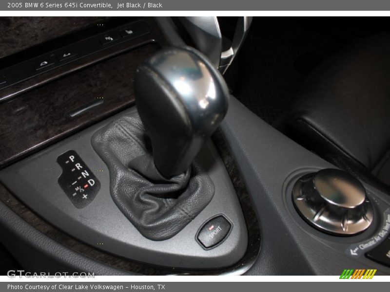  2005 6 Series 645i Convertible 6 Speed Steptronic Automatic Shifter
