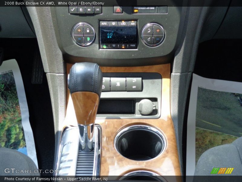 White Opal / Ebony/Ebony 2008 Buick Enclave CX AWD