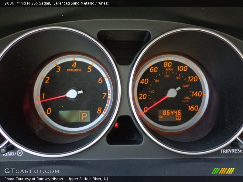 Serengeti Sand Metallic / Wheat 2006 Infiniti M 35x Sedan
