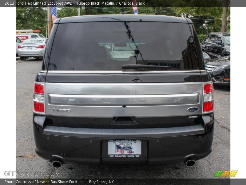 Tuxedo Black Metallic / Charcoal Black 2013 Ford Flex Limited EcoBoost AWD