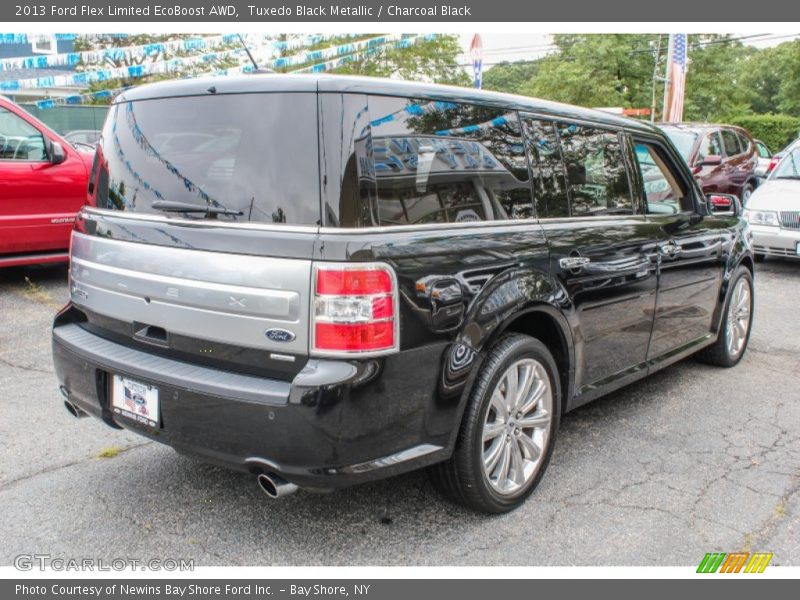 Tuxedo Black Metallic / Charcoal Black 2013 Ford Flex Limited EcoBoost AWD