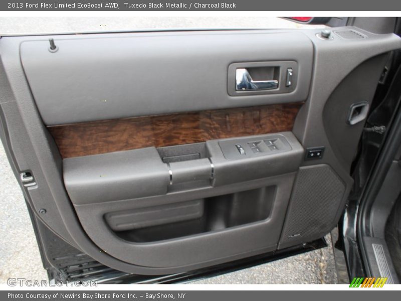Tuxedo Black Metallic / Charcoal Black 2013 Ford Flex Limited EcoBoost AWD
