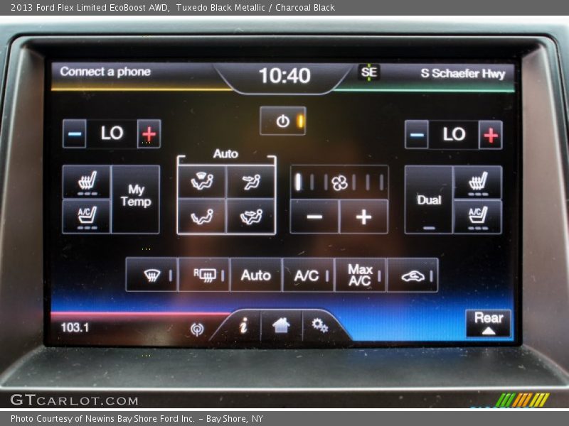 Tuxedo Black Metallic / Charcoal Black 2013 Ford Flex Limited EcoBoost AWD