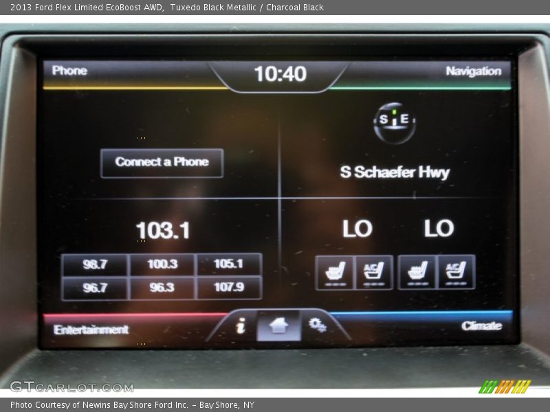 Tuxedo Black Metallic / Charcoal Black 2013 Ford Flex Limited EcoBoost AWD