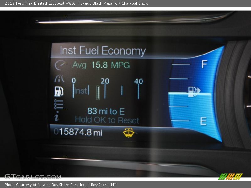 Tuxedo Black Metallic / Charcoal Black 2013 Ford Flex Limited EcoBoost AWD