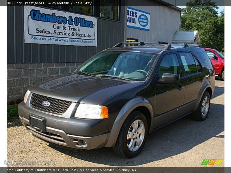 Alloy Metallic / Shale Grey 2007 Ford Freestyle SEL