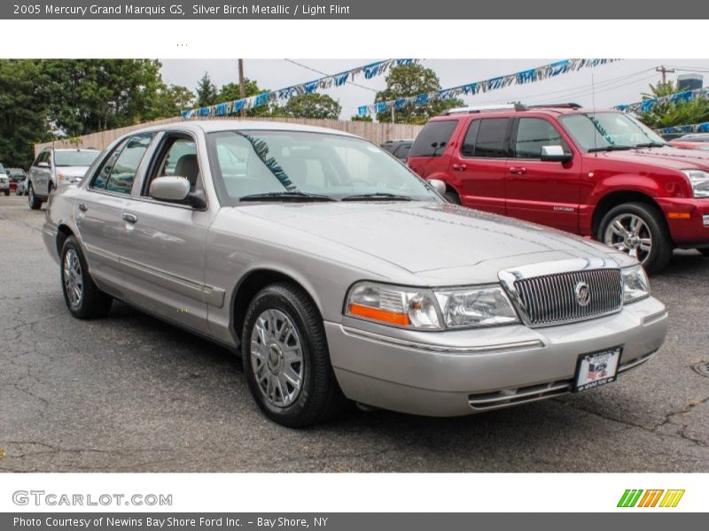 Silver Birch Metallic / Light Flint 2005 Mercury Grand Marquis GS