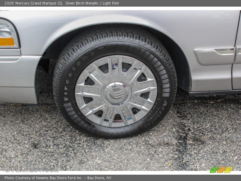 Silver Birch Metallic / Light Flint 2005 Mercury Grand Marquis GS