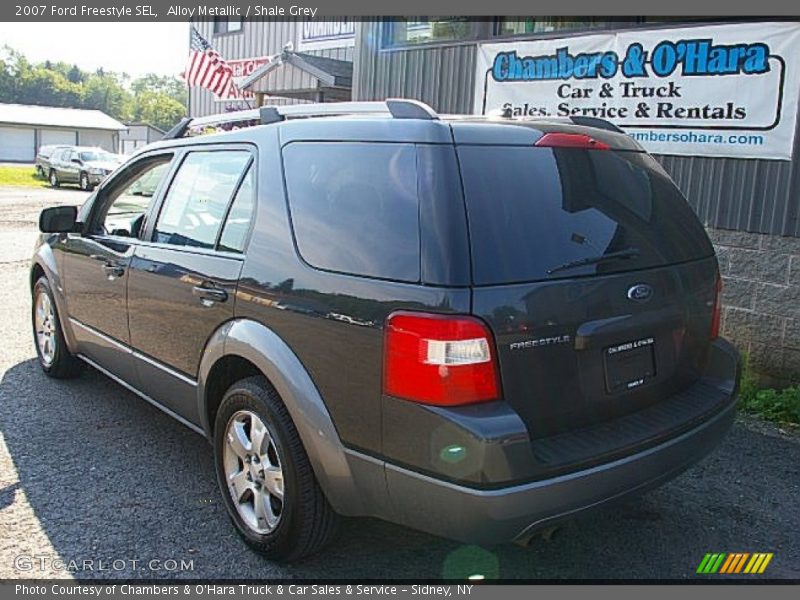 Alloy Metallic / Shale Grey 2007 Ford Freestyle SEL