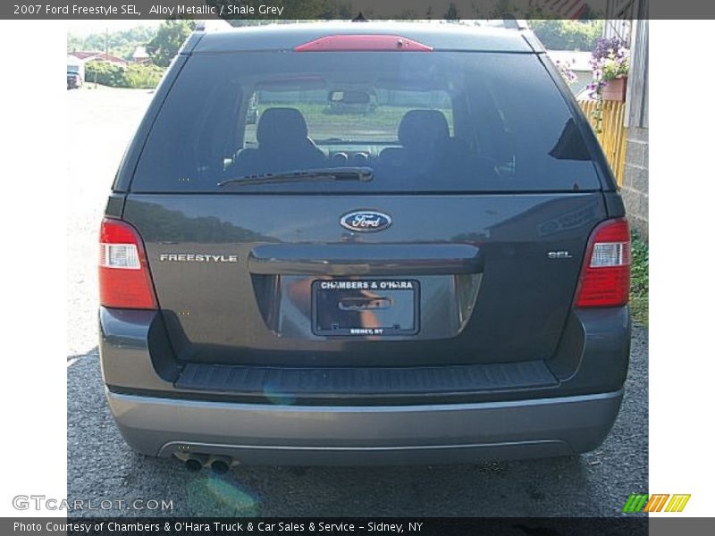 Alloy Metallic / Shale Grey 2007 Ford Freestyle SEL