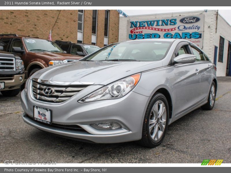 Radiant Silver / Gray 2011 Hyundai Sonata Limited