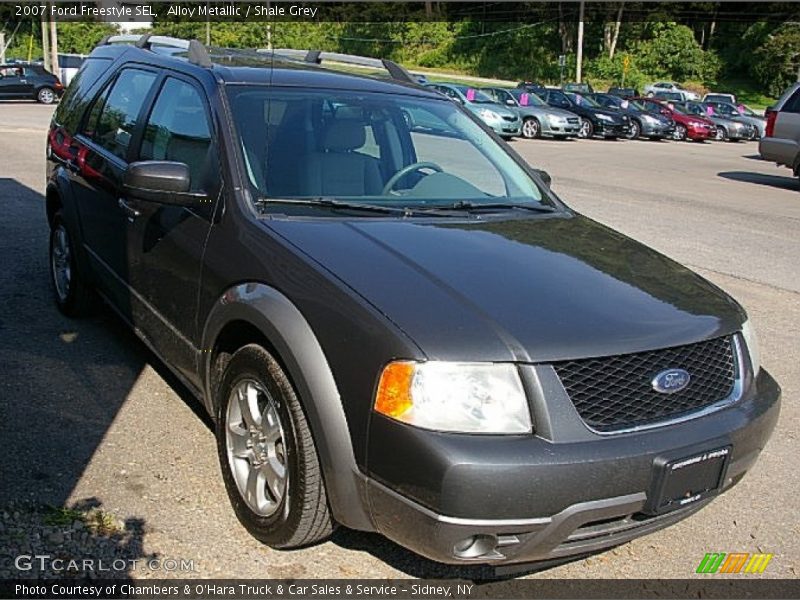 Alloy Metallic / Shale Grey 2007 Ford Freestyle SEL