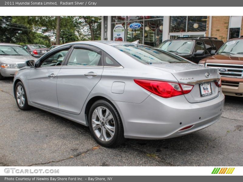 Radiant Silver / Gray 2011 Hyundai Sonata Limited