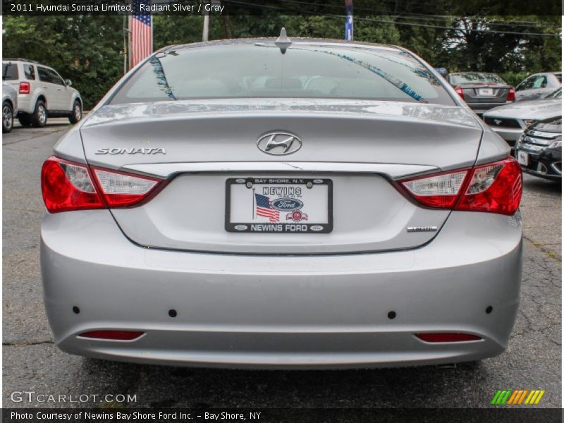 Radiant Silver / Gray 2011 Hyundai Sonata Limited