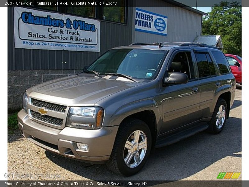 Graphite Metallic / Ebony 2007 Chevrolet TrailBlazer LT 4x4
