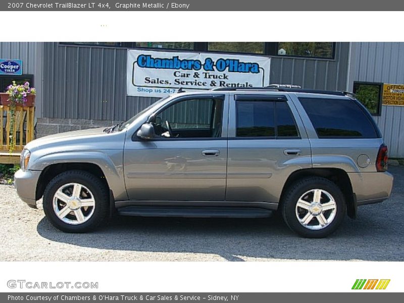 Graphite Metallic / Ebony 2007 Chevrolet TrailBlazer LT 4x4