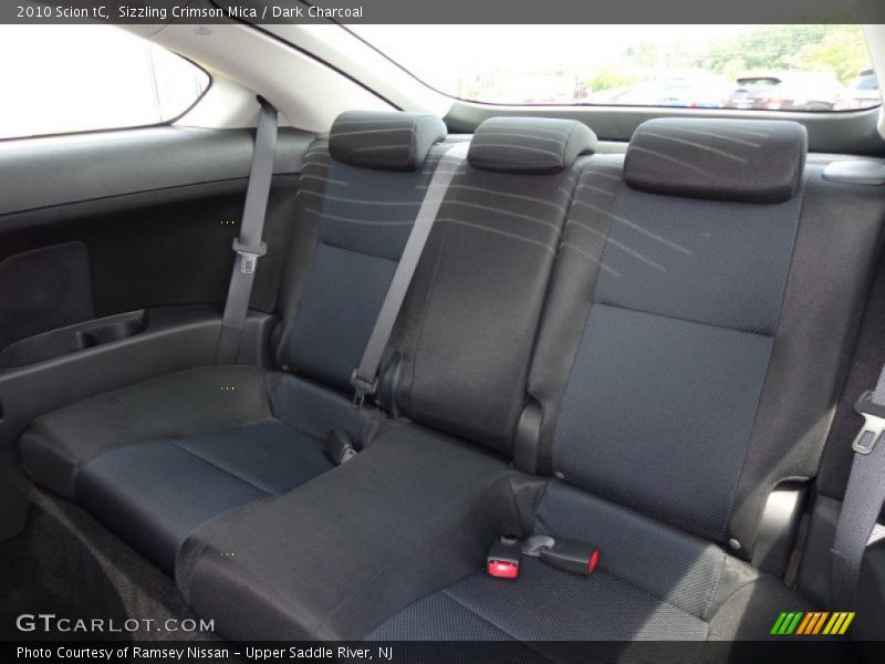 Sizzling Crimson Mica / Dark Charcoal 2010 Scion tC