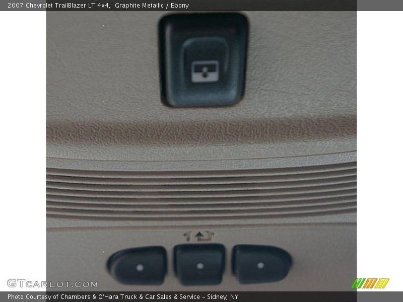 Graphite Metallic / Ebony 2007 Chevrolet TrailBlazer LT 4x4