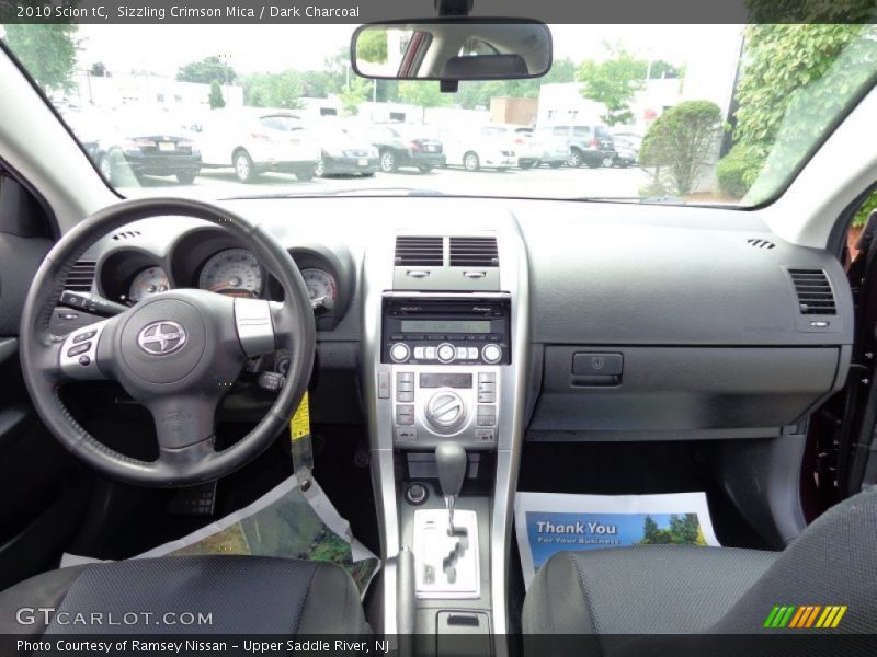 Sizzling Crimson Mica / Dark Charcoal 2010 Scion tC