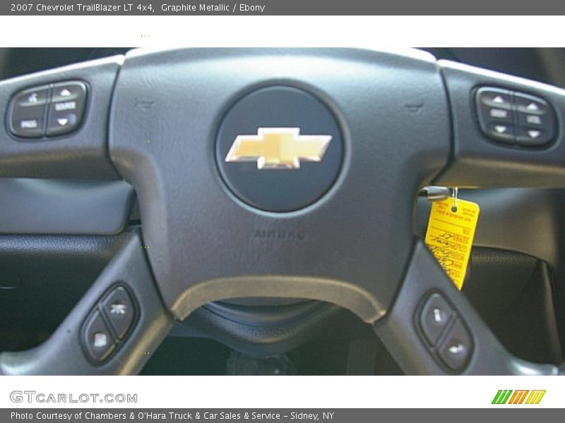 Graphite Metallic / Ebony 2007 Chevrolet TrailBlazer LT 4x4