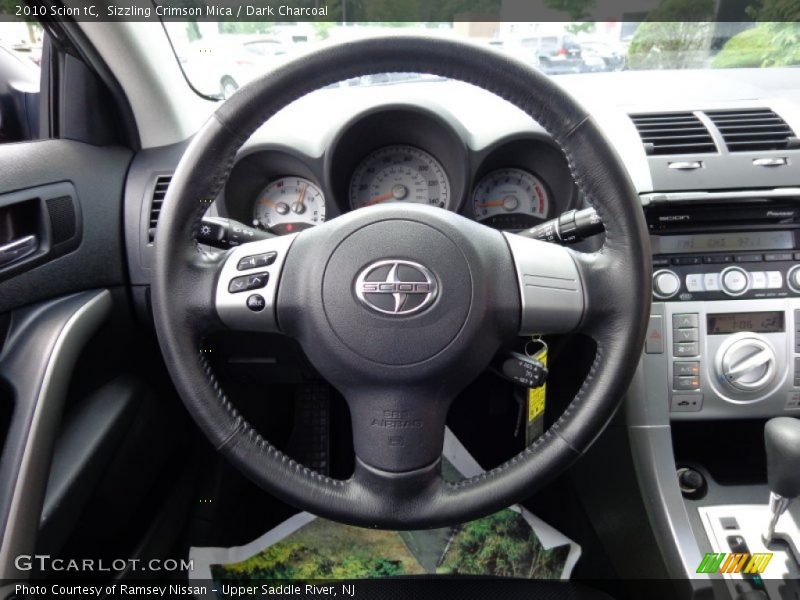 Sizzling Crimson Mica / Dark Charcoal 2010 Scion tC
