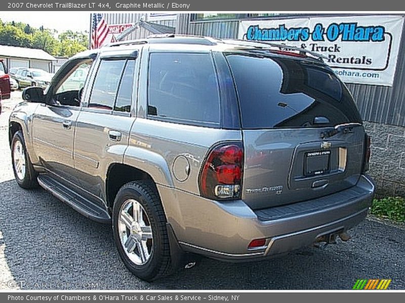 Graphite Metallic / Ebony 2007 Chevrolet TrailBlazer LT 4x4