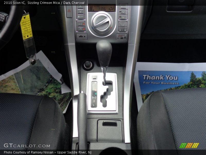 Sizzling Crimson Mica / Dark Charcoal 2010 Scion tC