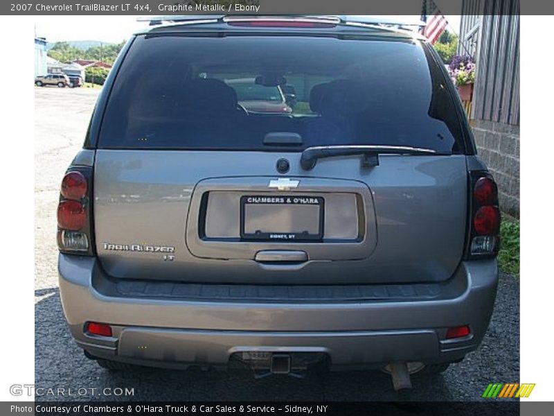 Graphite Metallic / Ebony 2007 Chevrolet TrailBlazer LT 4x4
